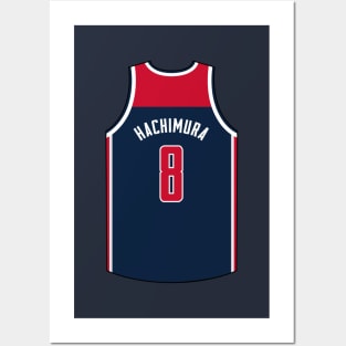 Rui Hachimura Washington Jersey Qiangy Posters and Art